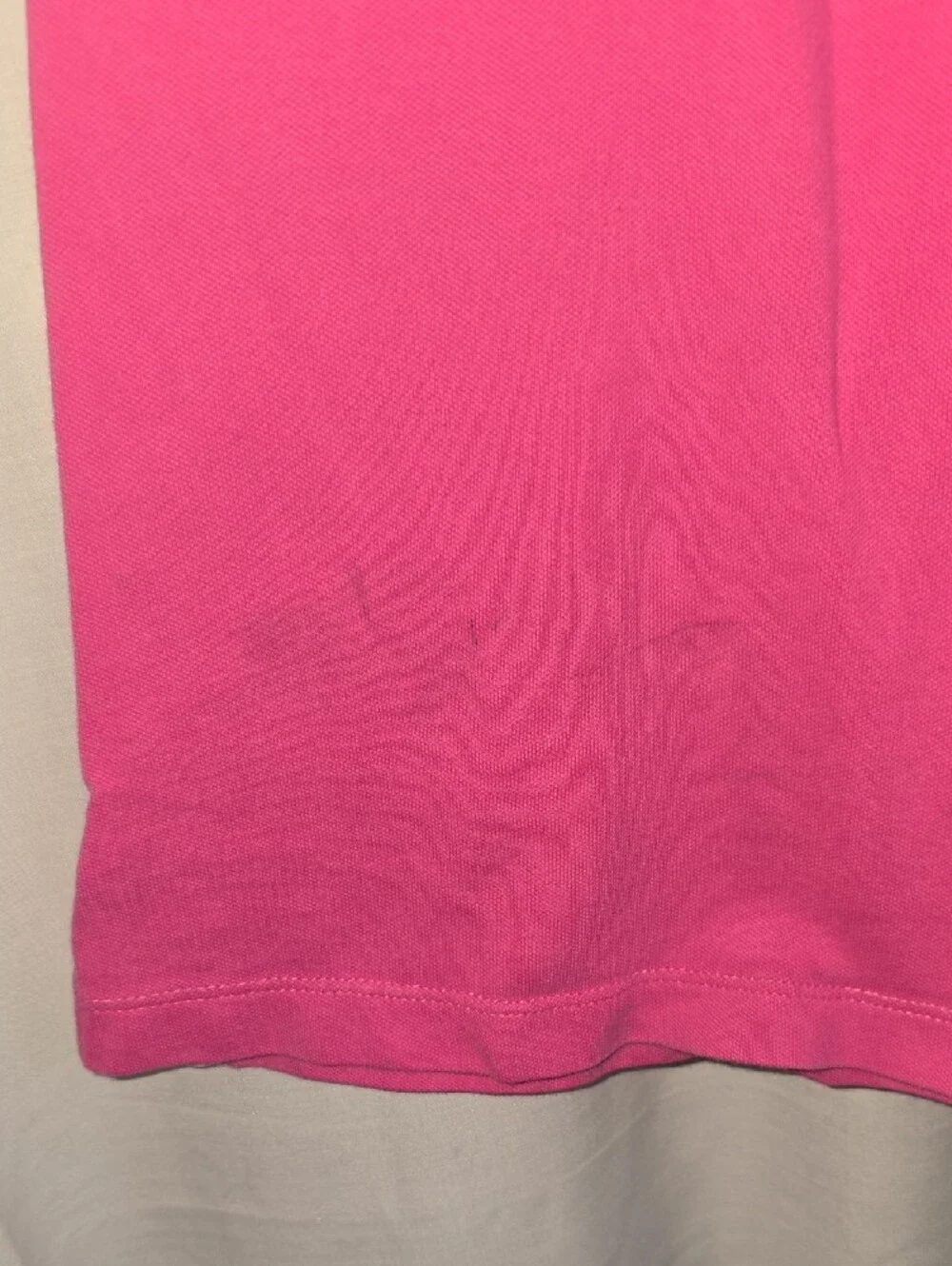 Ralph Lauren Girls' Hot Pink Sleeveless Polo Tunic with Green Pony